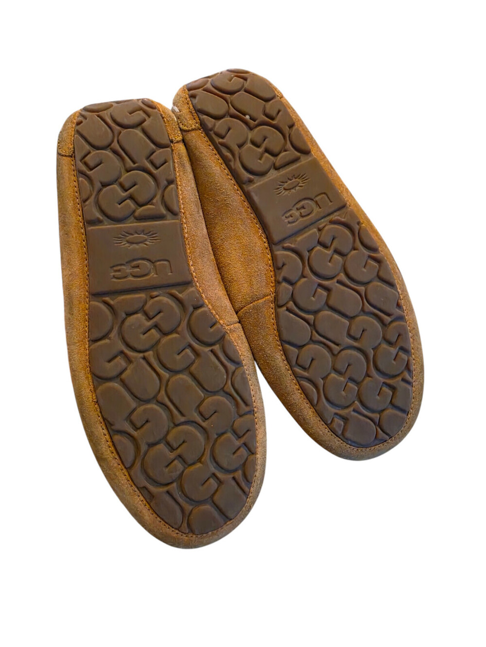 UGG Women Ansley Slipper Chestnut Suede Moccasin Loafer 1106878 Size 10 - Picture 4 of 7